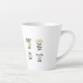 Kaffeetasse zuerst milchtasse