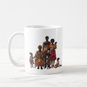 Kaffeetasse zum Feiern der Kunst weiblicher Quilte