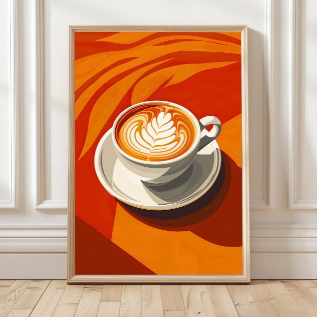 Kaffeetassen Boho Wandkunst, Kaffee Poster, Boho K Poster (Von Creator hochgeladen)