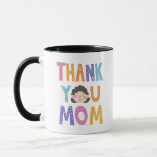 Kaffeetassen-Design "Danke Mama" sehr bedeutungsvo Tasse