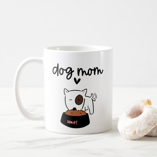 Kaffeetassen für niedliche Hunde Mama (Mit Donut)
