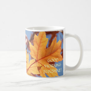 KAFFEETASSEN GESCHENK Herbstblätter Fall Bäume Bla