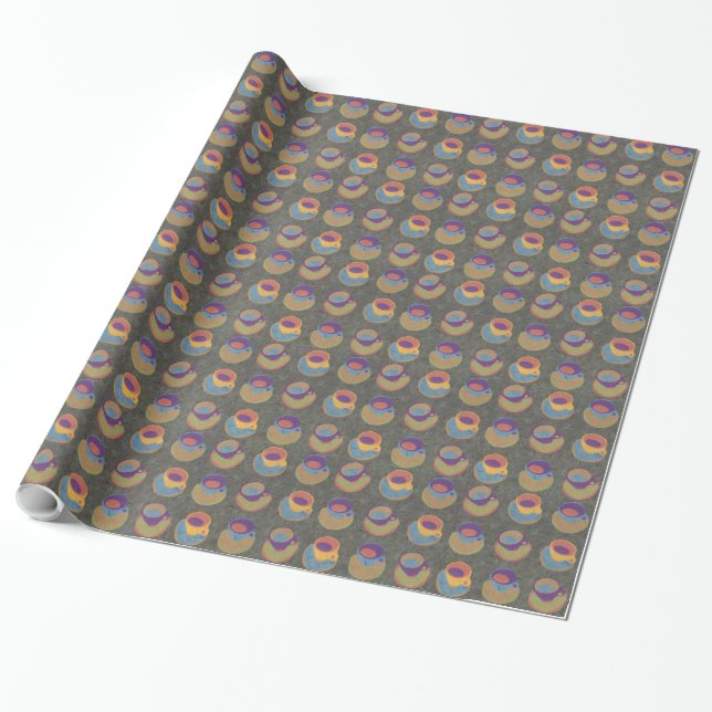 Kaffeetassen Geschenkpapier (Ungerollt)
