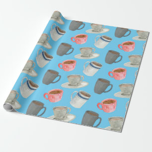 Kaffeetassen Geschenkpapier