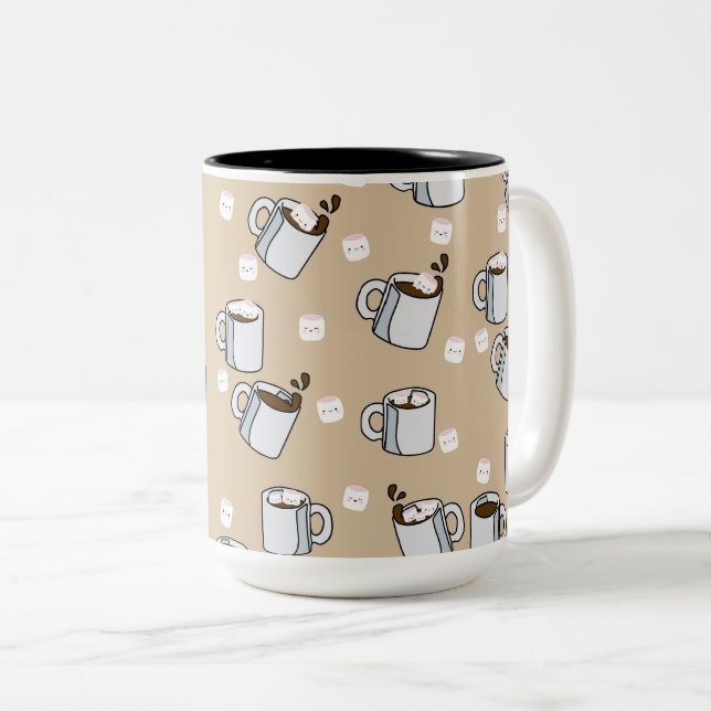 Kaffeetassen im Hintergrund Küche Tasse (VorderseiteRechts)