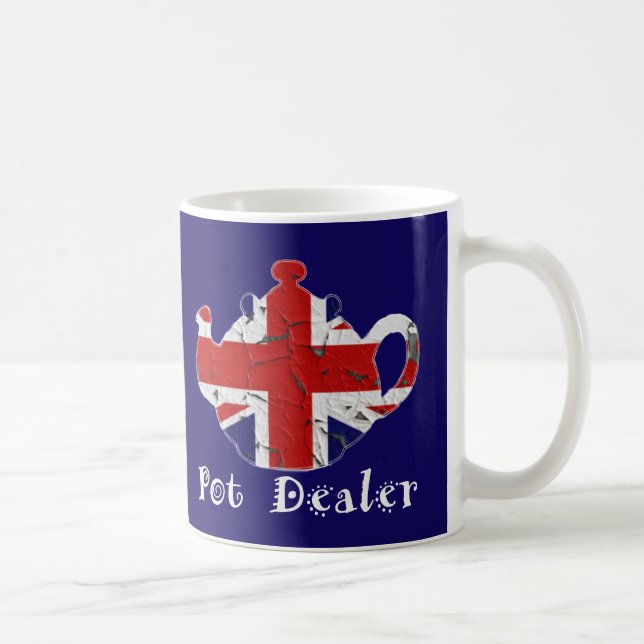 Kaffeetassen Lustiger Töpfe-Händler Britische Teek (Rechts)
