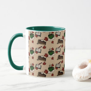 Kaffeetassen-Muster Tasse
