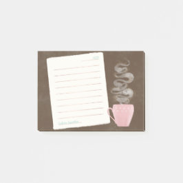 Kaffeetassen Post-it Klebezettel