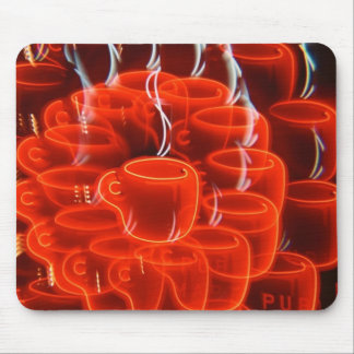 Kaffeetasseverrücktheit Mousepad