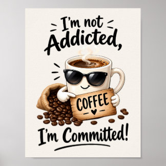 Kaffeetäter Kaffee Poster