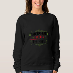 Kaffeetrinken Elf Matching Family Group Christma Sweatshirt