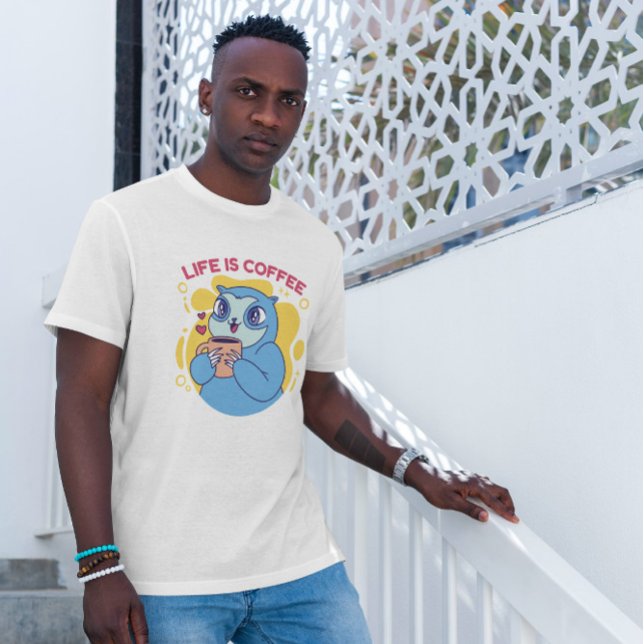 Kaffeetrinken T-Shirt (Von Creator hochgeladen)