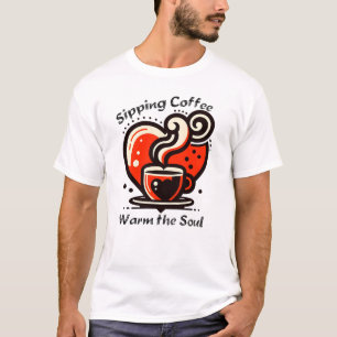 Kaffeetrinken warm das Soul T-Shirt