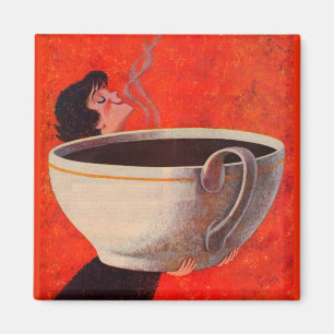 Kaffeetrinker Magnet