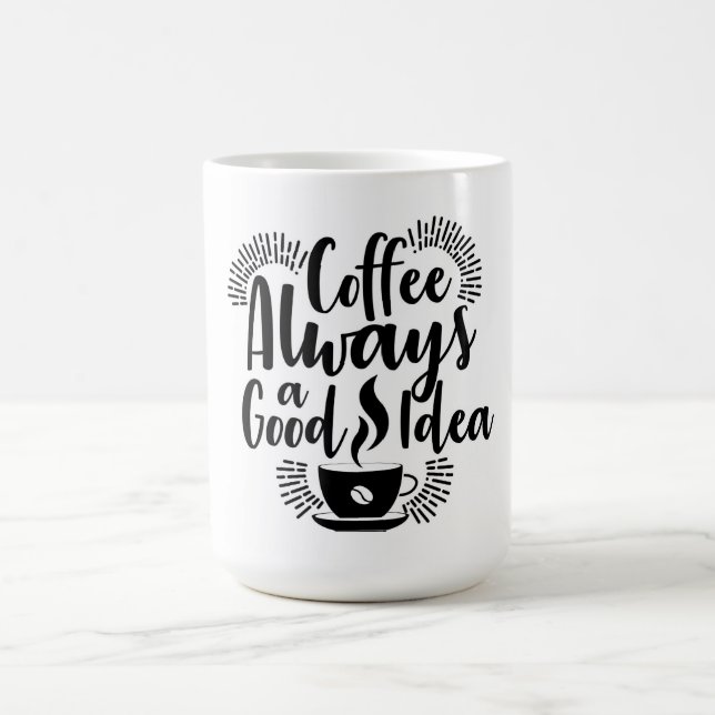 Kaffeetyppografie Kaffeetasse (Mittel)