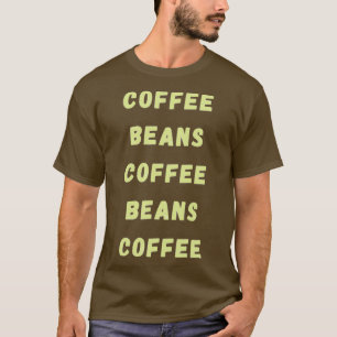 Kaffeetyppografie T-Shirt