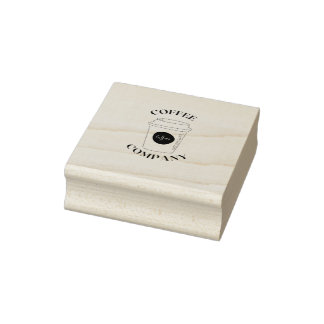 Kaffeeunternehmen Gummistempel