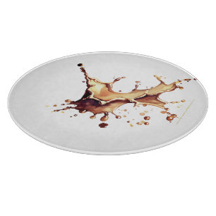 Kaffeeverguss Schneidebrett