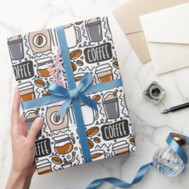 Kaffeeverpackungspapier, Espresso-Geschenkverpacku Geschenkpapier