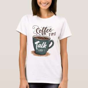 Kaffeevortrag später T-Shirt