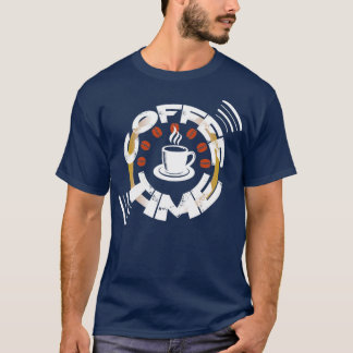 Kaffeezeit Kaffee Lover Geschenk Kaffee Koffein T-Shirt