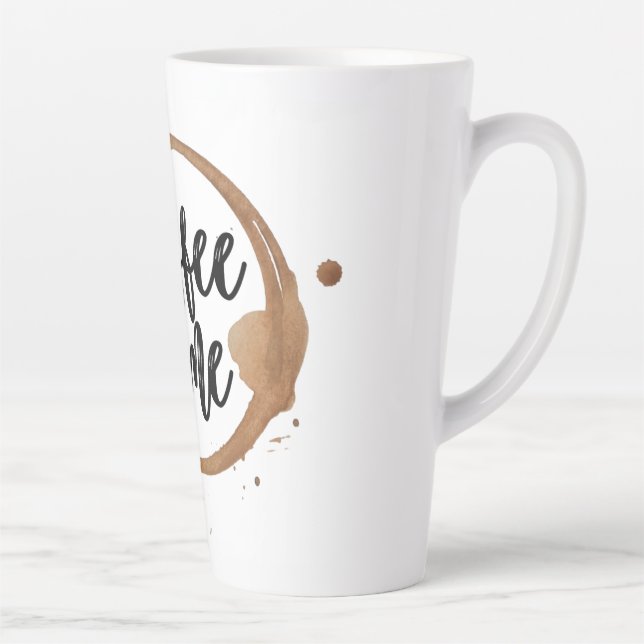 Kaffeezeit Latte Tasse (Rechts)
