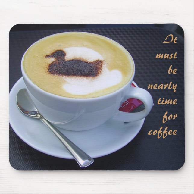 Kaffeezeit Mousepad (Vorne)