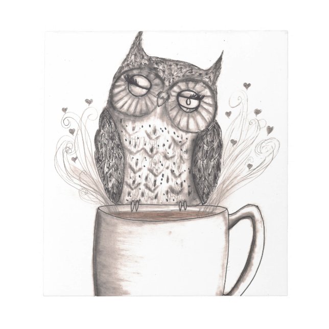 Kaffeezeit Notizblock (Vorderseite)