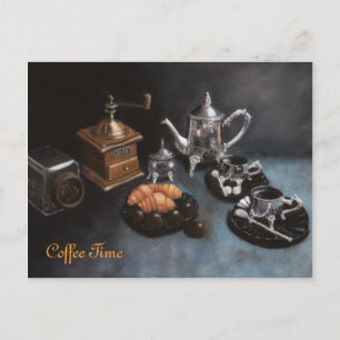 Kaffeezeit Postkarte