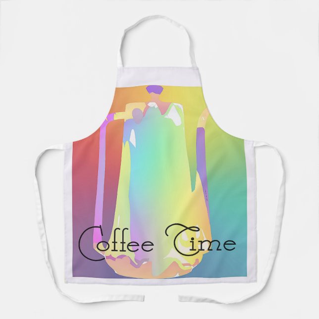 Kaffeezeit Schürze (Vorderseite)
