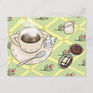 Kaffeezeitkarte Postkarte