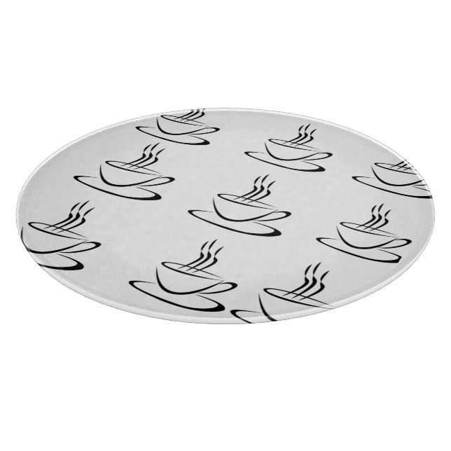 Kaffeezubereiter Schneidebrett (Ecke)