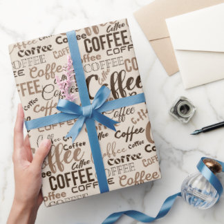 Kaffeezubereitungsrausch Geschenkpapier