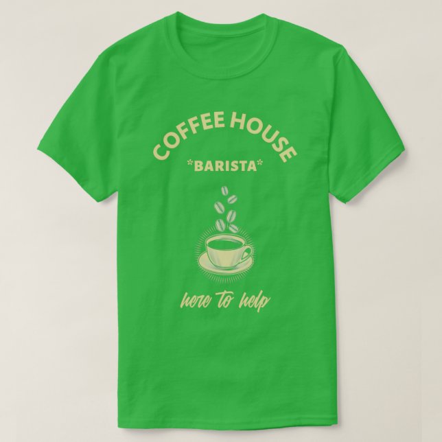 KAFFEHAUS BARISTA 2 T-Shirt (Design vorne)