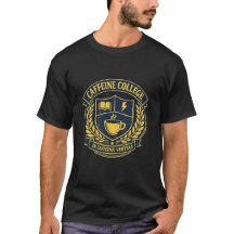 Kaffeine College Vintage Universitätswappen