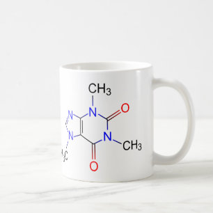 Kaffeine-Molekül-Kaffeetasse Tasse