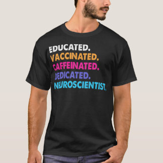Kaffeinierter Neurowissenschaftler 2 T-Shirt