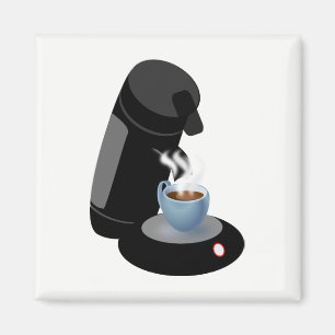 Kaffemaschine Magnet