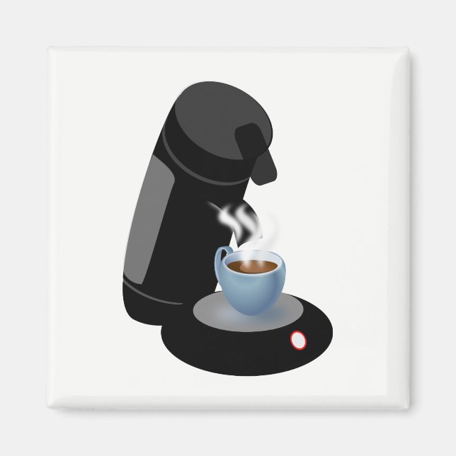 Kaffemaschine Magnet (Vorne)