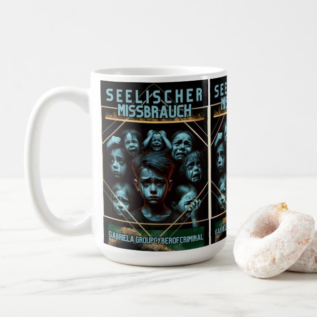 Kaffetasse Seelischer Missbrauch  Kaffeetasse (Mit Donut)