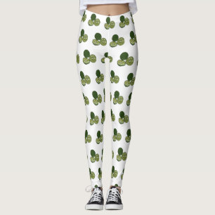 Kaffir Limon Cartoon Illustration Leggings