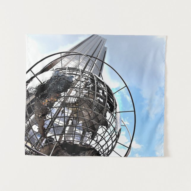 Käfig in New York Wandteppich (Vorderseite (Horizontal))