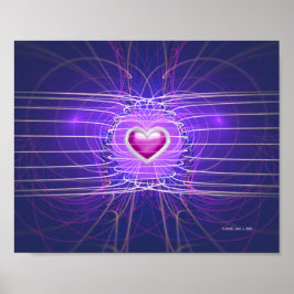 Käfigherz (10x8) poster