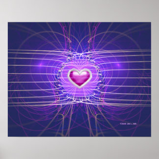 Käfigherz (20x16) poster