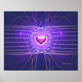 Käfigherz (20x16) poster