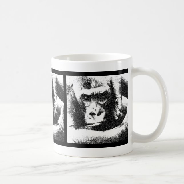 Käfigmone - LaRue Kaffeetasse (Rechts)