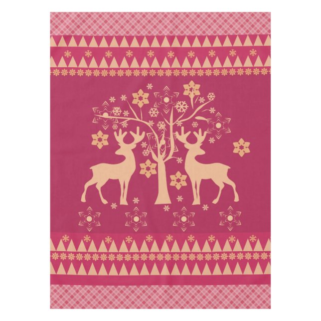 Käfigrücklauf Tischdecke (Vorderseite)