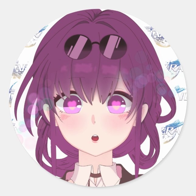 KAFKA STICKER Honkai Star Rail (Vorderseite)