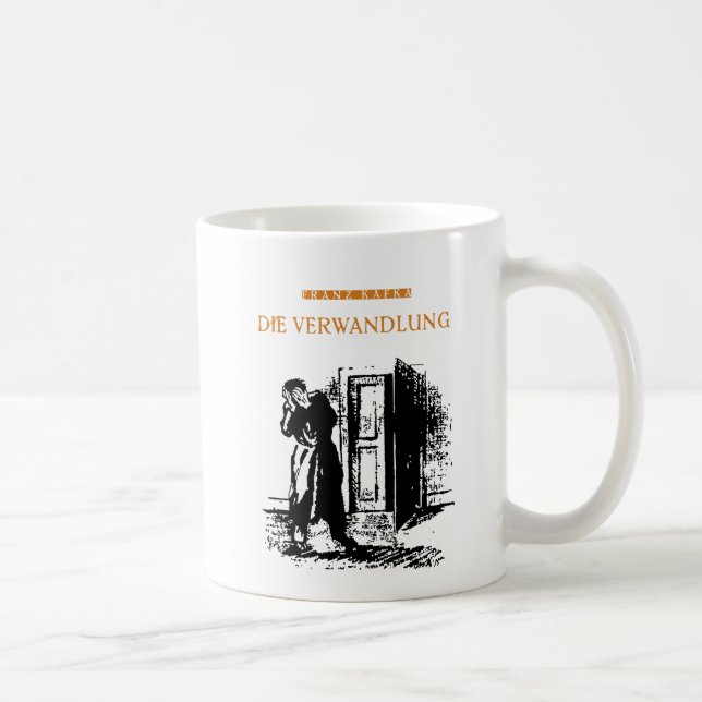 kafka Weiß Tasse (Rechts)