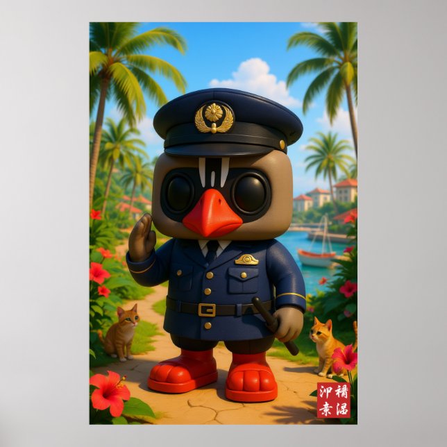 Kagu Mamoru Kun Poster (Vorne)